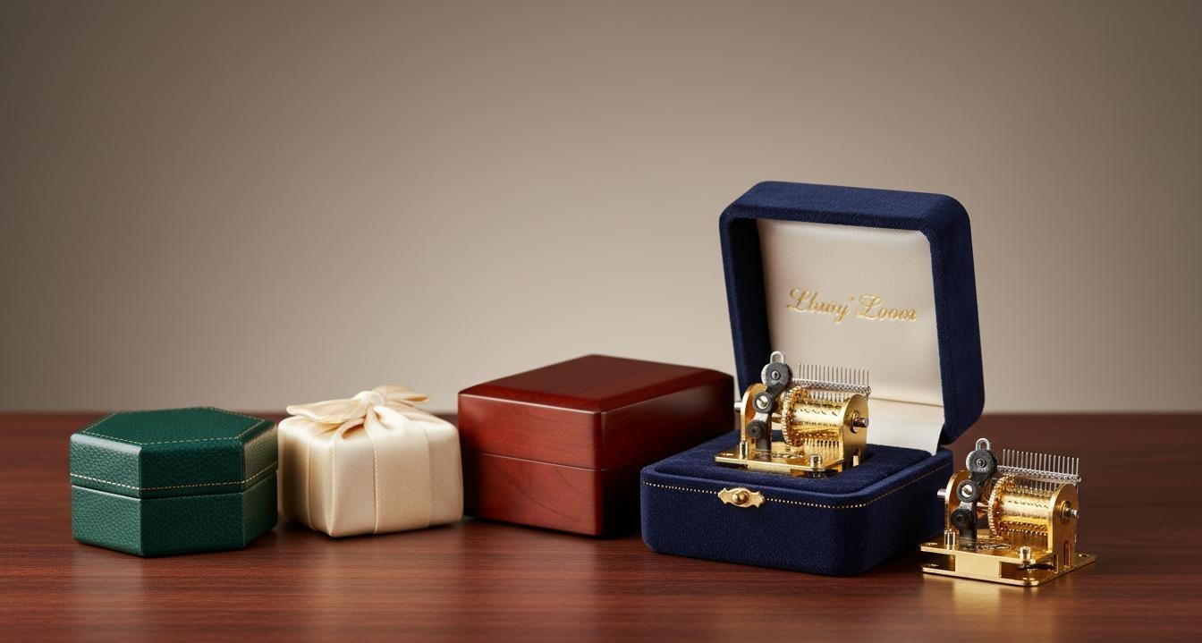 02 18-Note Ultra-Compact Movements for Luxury Gift Box Integration 5cm Case Fit and 3000+ Melody Options