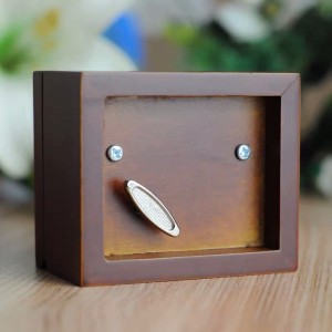 Yunsheng Wooden  Jewelry Music Box with Mirror for Women custom music box movements(2YB3/LP-40)