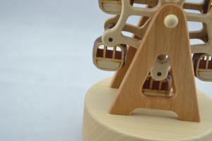 Yunsheng musical movement with custom music Xmas gifts music box wood (Y18FWM01)