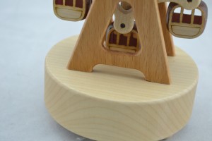 Yunsheng musical movement with custom music Xmas gifts music box wood (Y18FWM01)