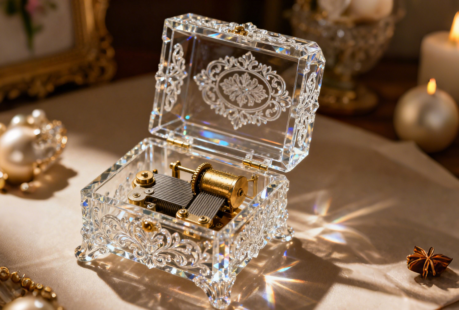 Hoe de Crystal & Class muziekdoos elegantie in huis brengt?