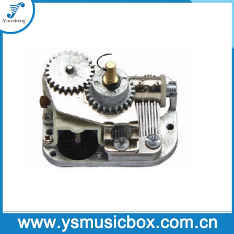 2017 New Style Yunsheng Music Box -
 Center Output Shaft/M3 Thread 18-Note Movement for music box – Yunsheng