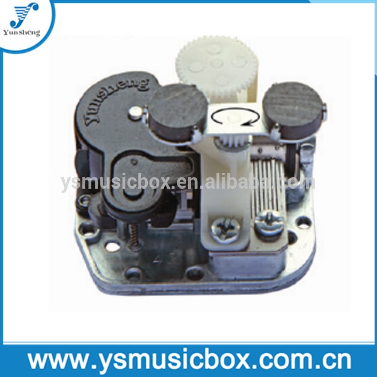 Musical Movement with Two Rotating Magnets for music box dancing doll