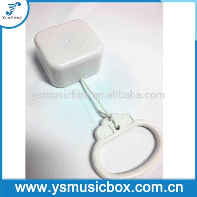 Pull String music box untuk mainan mewah kotak musik mainan bayi