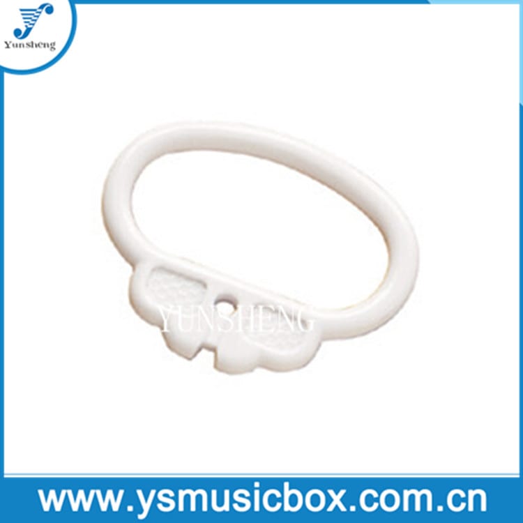 Chinese wholesale Mini Music Box -
 White ring pull handle for pull string musical box plush toy A-11 – Yunsheng