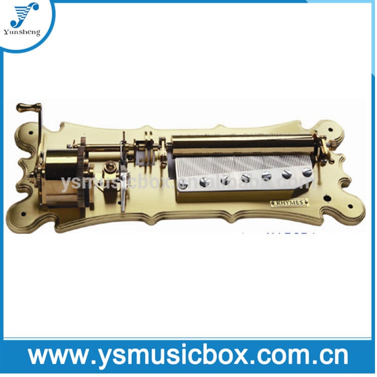 Handcrank Yunsheng 78-Note Deluxe музыкалық қозғалысы