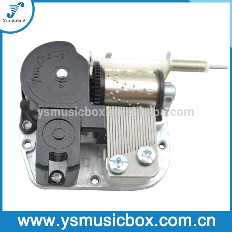 (3YE2004) Wind up musical movement 18 Note Standard Musical Movement with Flexible Rotating Shaft Stop Function Music Box