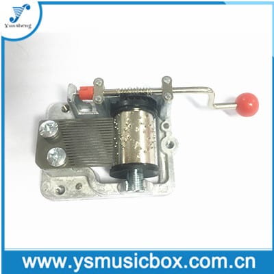 One of Hottest for Rotating Music Box Movement -
 YH2FE china manufacturer 18 Note Yunsheng Hand cranked Music box – Yunsheng