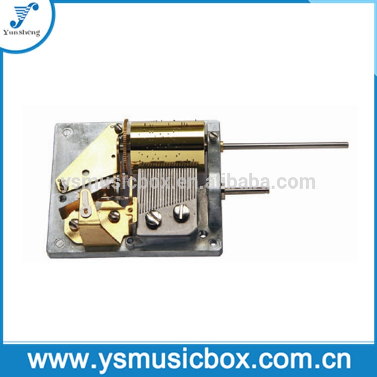 ການເຄື່ອນໄຫວຂອງ Yunsheng 22-Note ມີສອງ drum shaft input ສໍາລັບ Cuckoo ໂມງ / cuckoo clock ການເຄື່ອນໄຫວ Y22S2