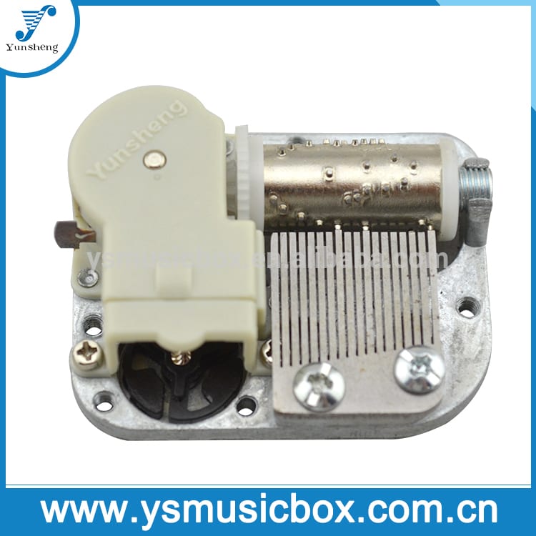 Custom Melody Yunsheng 18-Note Miniature Movment para sa Musical Box(YM3)