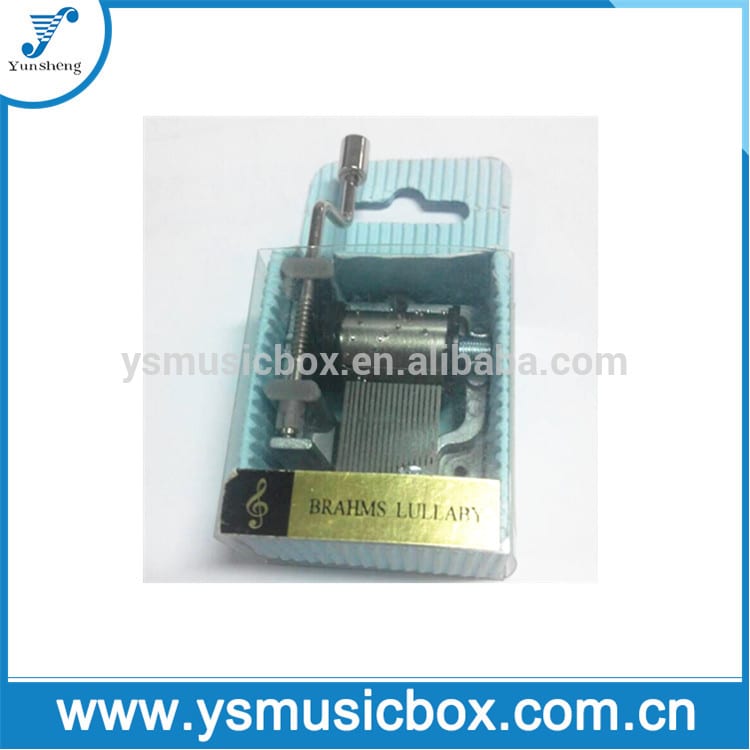 PriceList for Mechanical Music Box -
 Bule paper Hand crank music box Yunsheng musical movements musical box – Yunsheng