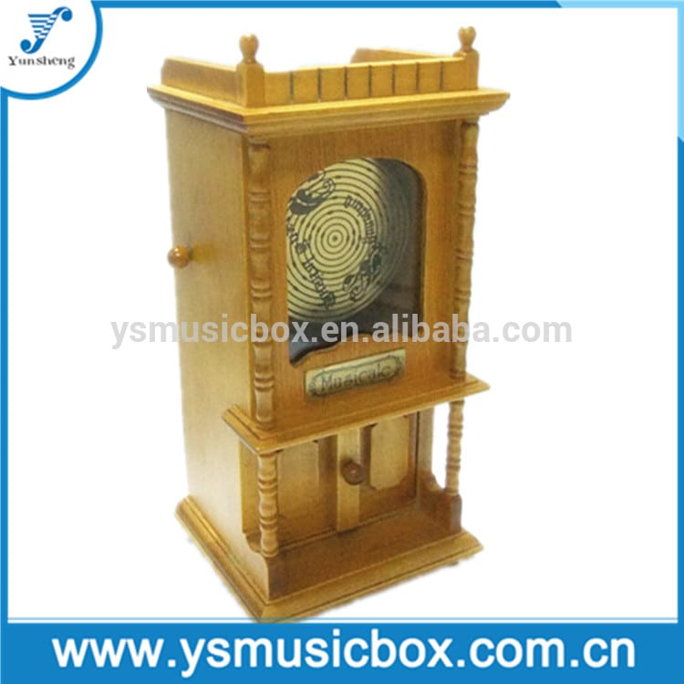 Handmade Wooden Music Box custom song Antique Custom Gift Wooden Music Box, mnemosynum Donum Musicae archa