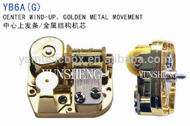 Factory Price 30 Note Music Box -
 Yunsheng Musical Movement center wind up carousel music box – Yunsheng