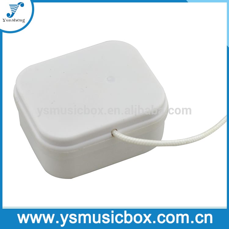 Yunsheng Brand Miniature Pull String Musical Movement para sa Plush Toypull string music box