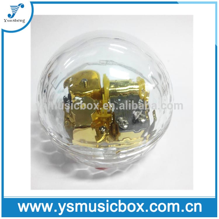Clear decoration piano music box shaped wedding favors music box Featured Image