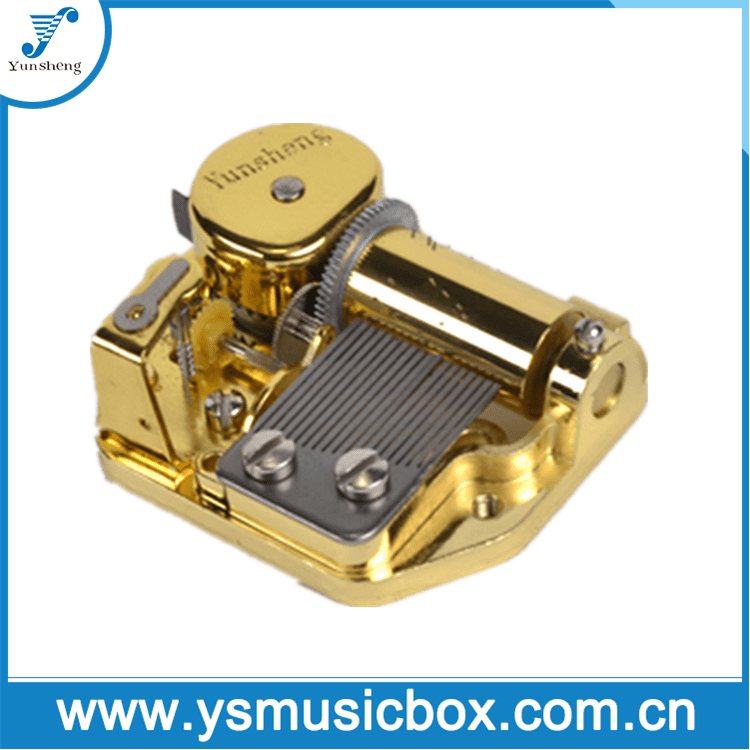 Classic 18-Note Musical Movement polishing process and plant-teeth drum
