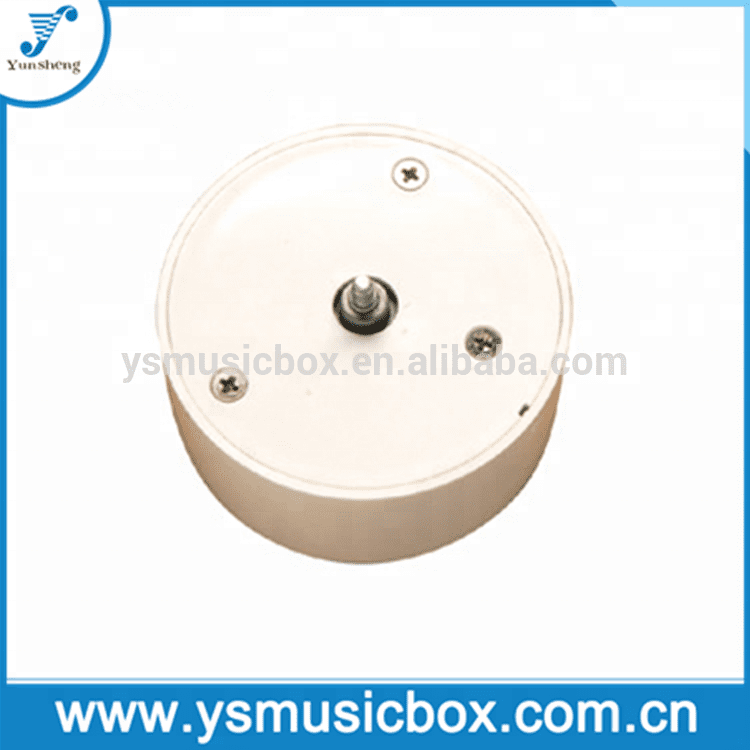 Round Case Center Wind Up yunsheng Music Box