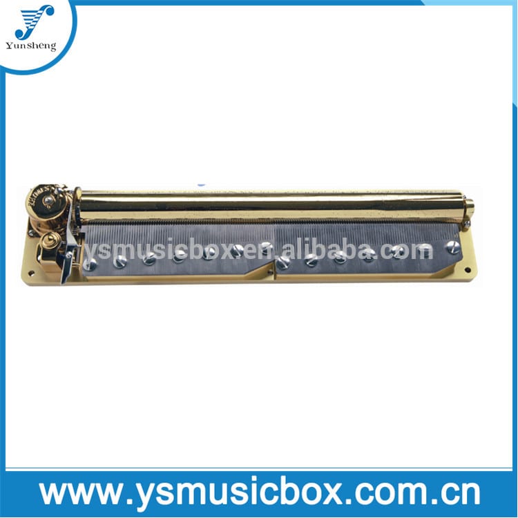 OEM Manufacturer Crystal Ball Music Box - Yunsheng classic 156-Note Movement with 2-Tune or 3-Tune Drum for wooden music box – Yunsheng