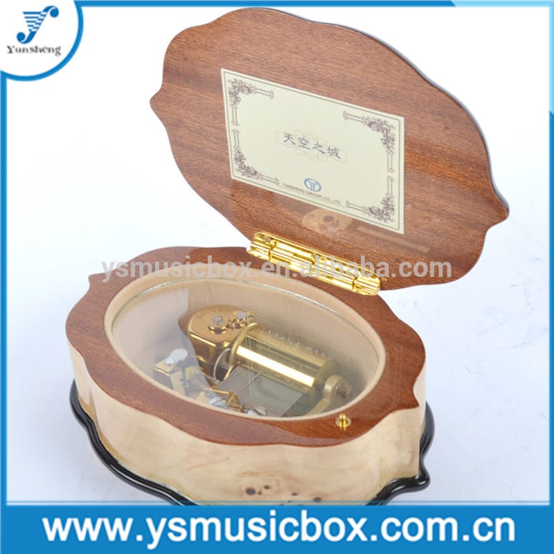 2017 Latest Design Custom Music Box -
 dancing figurine music box Wooden handmade with 30 note music box mechasnism Gift Exquisite gift – Yunsheng