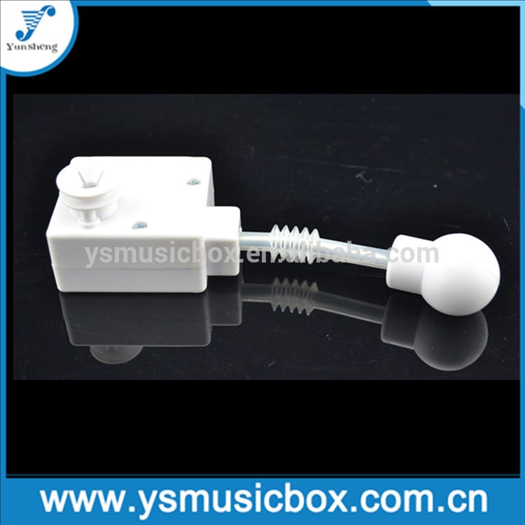 Yunsheng musical movement with waggle shaft for baby toy music box mechanism