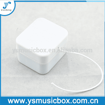 Yunsheng Brand omyvatelný miniaturní Pull-String Musical hnutí za Plyšová hračka pull smyčcové hudební skříně