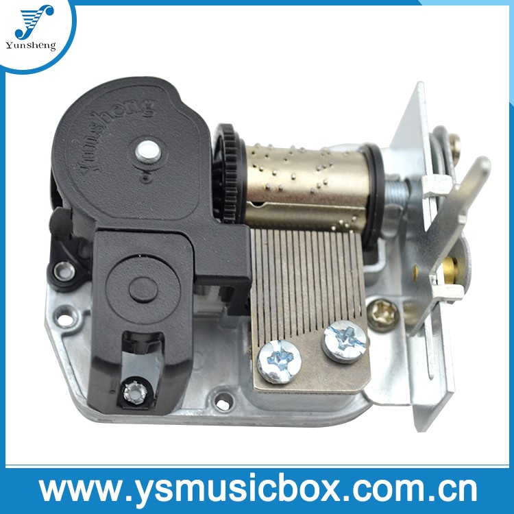3YA2075 Yunsheng Standard 18 Note Movement with Parallel Glide Device custom music box movements Music Box