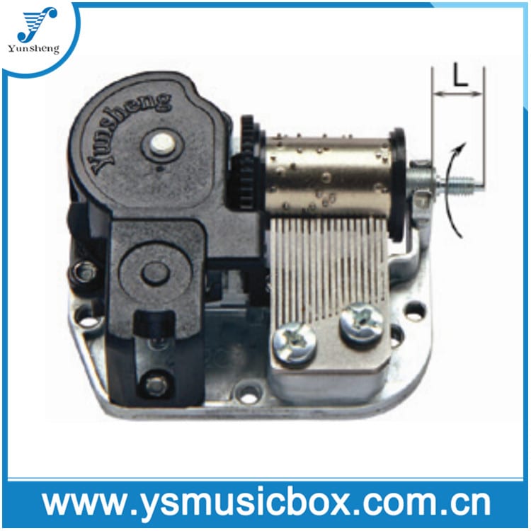 Low price for Wholesale Musical Box -
 Standard 18 Note Movement with Rotating Drum for wooden music box – Yunsheng