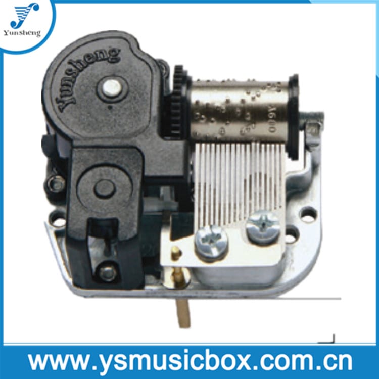 yunsheng music box Standard 18 Note Movement with Penulum Shaft Device Music Box