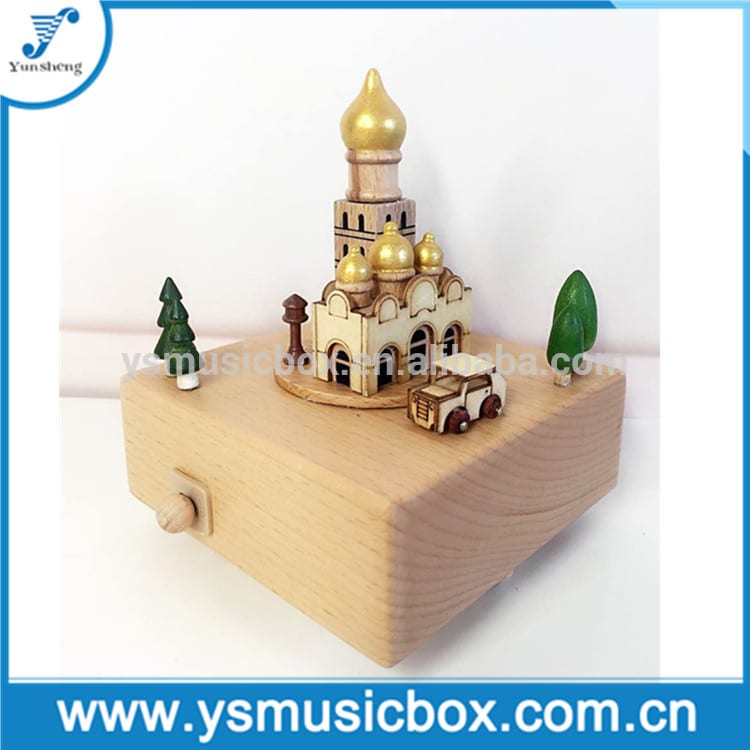 Factory Cheap Hot Film Music Box -
 Wonderful Souvenir Gift Music Boxes, Mechanical Music Box Wooden Musical Box – Yunsheng