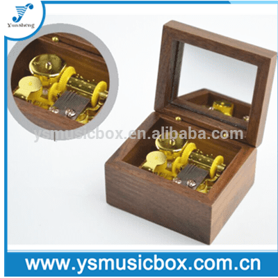 OEM/ODM Supplier Interesting Music Box -
 wooden music box with golden musical movement music box – Yunsheng