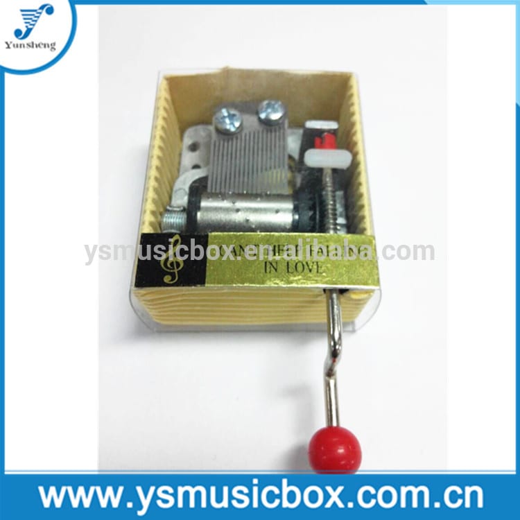 Yunsheng Handcrank Music Box захиалгат хөгжмийн хайрцаг