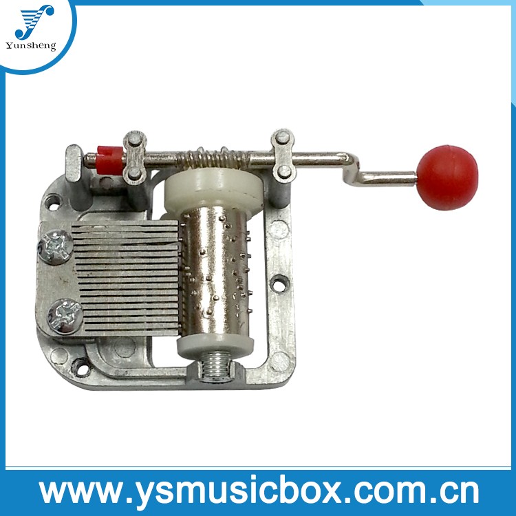 Yunsheng Miniature Handcrank Musical Movement music card mechanism