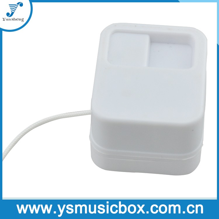 Washable Pull String Movement Music Box music box for sale