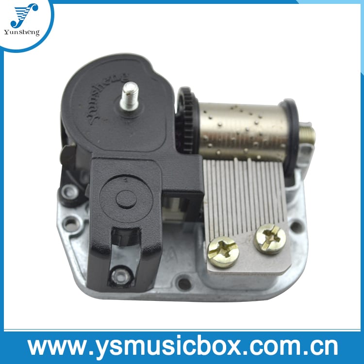 Yunsheng Musical Movement with Extended Winding Shaft custom wind up music box(3YA2002A)