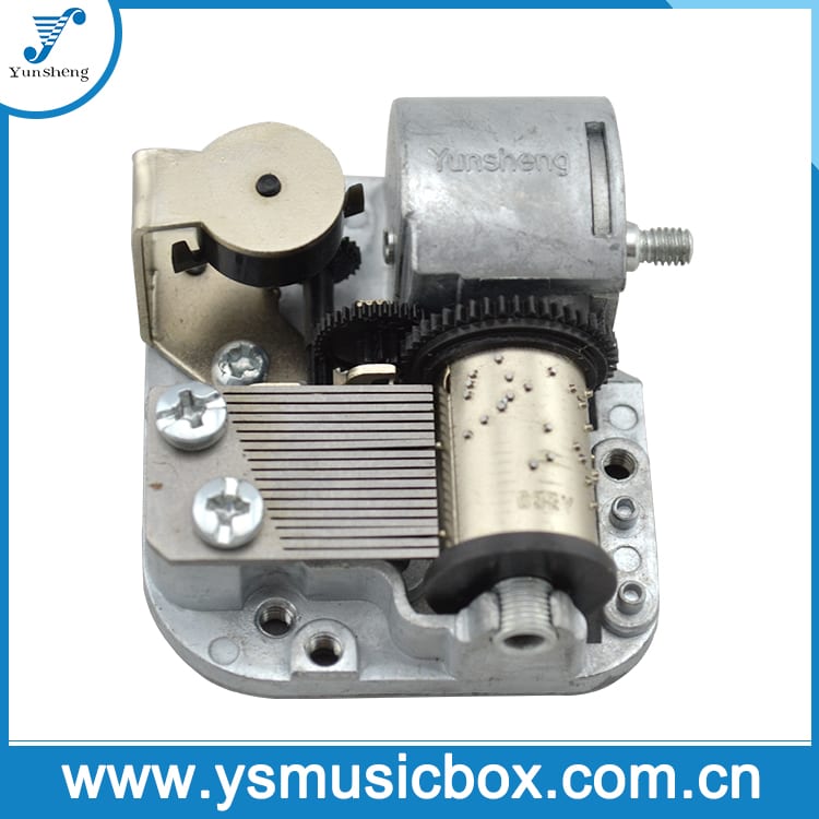 yunsheng musical movement 18-Note Side Wind-up Movement para sa musical box (3YB4)