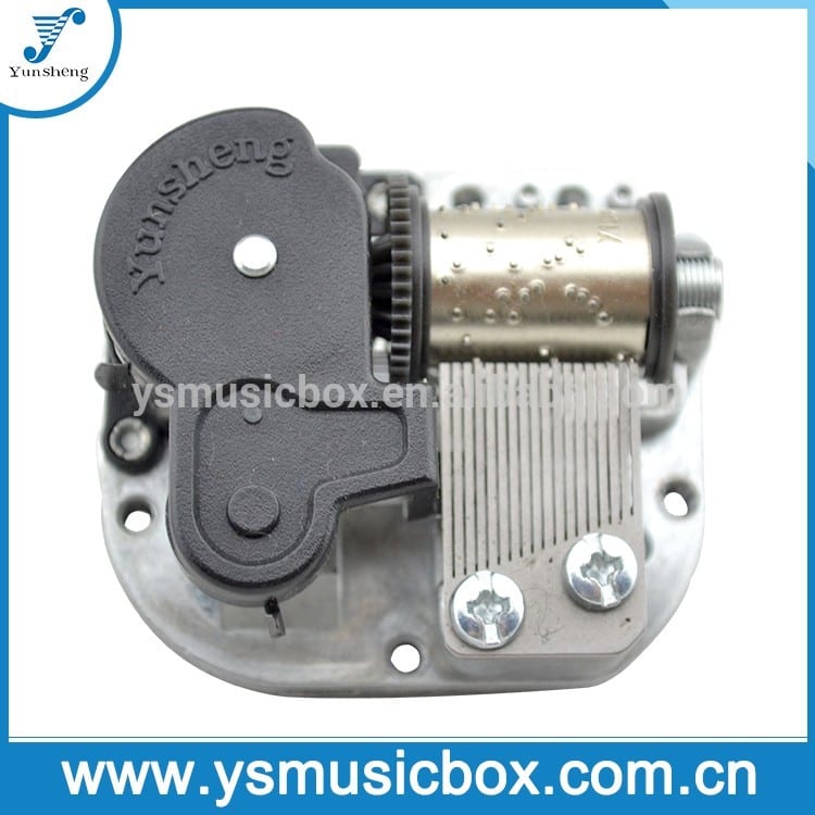 Wholesale Dealers of Spring-Drived Musical Movement -
 (2YB6A) Yunsheng18-Note Center Wind up Movement Music Box – Yunsheng