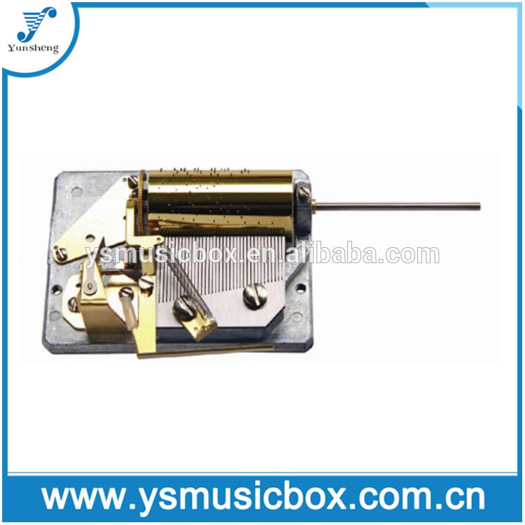 Factory Outlets Hand Driven Music Box -
 (Y37S1) Yunsheng Musical Movement 37 Note Cuckoo Clock Movement – Yunsheng