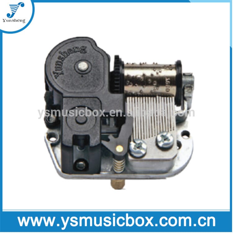 Yunsheng Musical Movement nrog On-off Rotary Hloov rau Music Boxes Kub Muag