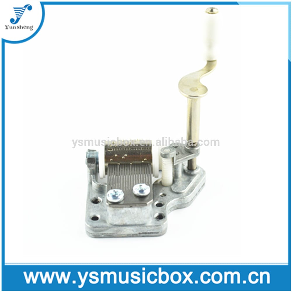 Yunsheng Bidirectional 18 note hand crank music box