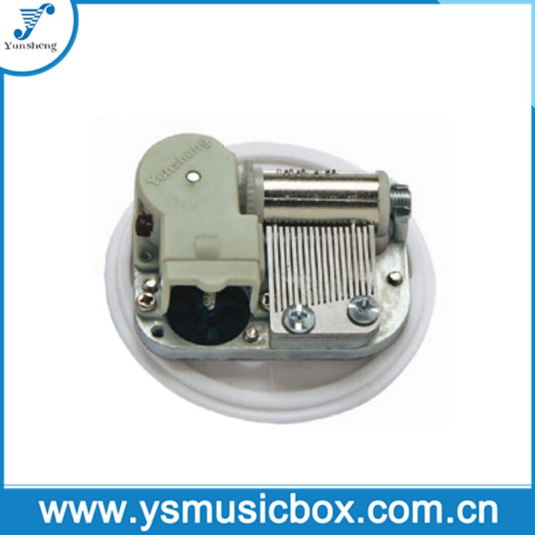 mechanism for musical box Miniature Movement with Center Wind up (YM3002EB)