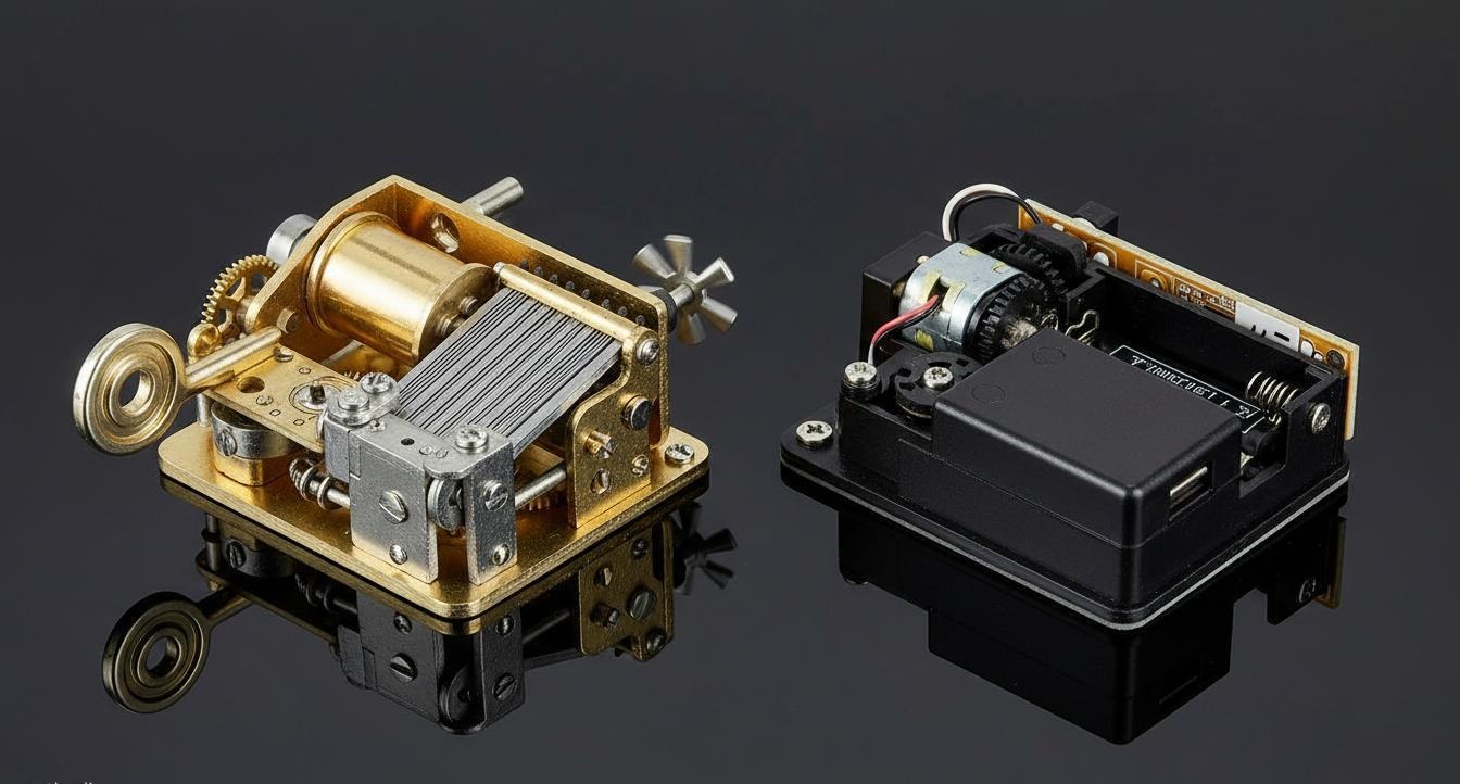 Hand-Wound vs Battery-Operated Music Box Movements Durability and Retail Return Rates