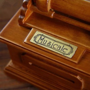 Wooden Paper handcrank music box yunsheng (LP-36)