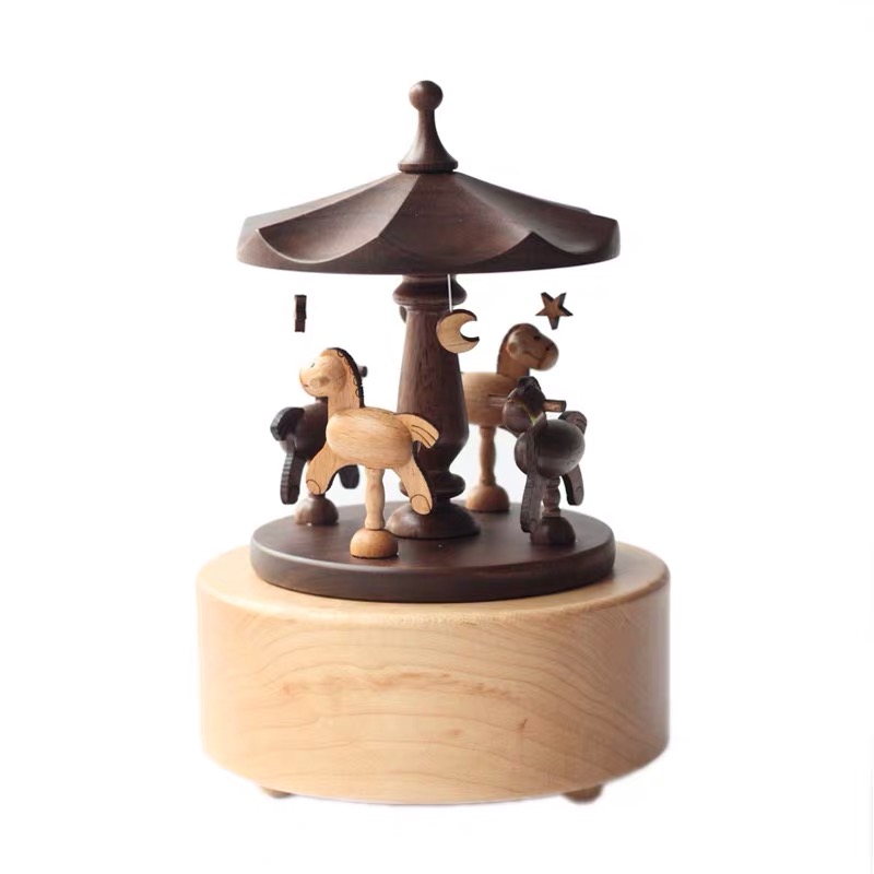 Excellent quality Music Box Harry Potter -
 merry-go-round Music Box Woodenmerry go round horse for sale music box – Yunsheng