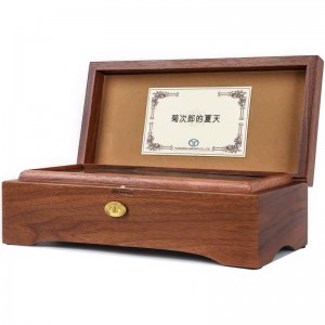 Rectangle 78 note wooden Music Box with Yunsheng musical movements inside musical jewellery box(Y78MY7)