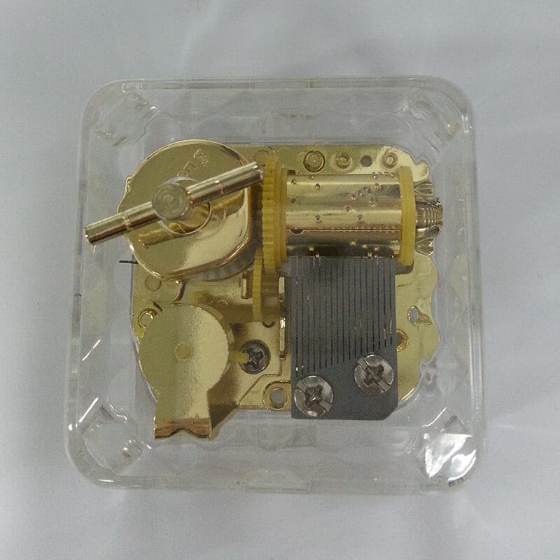 Discount Price Gold-Plated Movement Square Music Box -
 Plastic Music Box-LP-21 – Yunsheng