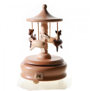 Gift carousel horse music box (LP-48)